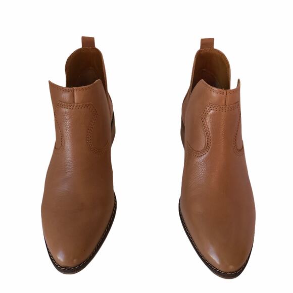 Lucky Brand Leymon Western Bootie, 6 M - Brown - Picture 3 of 7